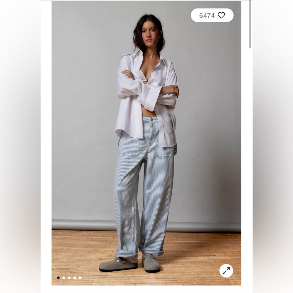 BDG Bella Baggy Patch Pocket Jean